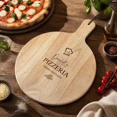 Large Personalised Custom Pizza Board Serving Tray Handle Paddle Pizzeria ukgiftstoreonline