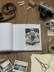 Dad Photo Album – Green Leaf Design Keepsake With 50 Photo Capacity photo album ukgiftstoreonline