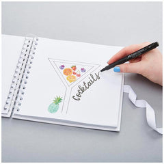 Wholesale Trade Pack of 10 - 8 x 8" Scrapbook - White Birthday Photo Album ukgiftstoreonline