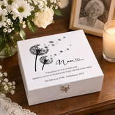 Nan Remembrance Personalised Wooden Keepsake Memory Box Keepsake Wooden box ukgiftstoreonline