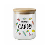 Personalised Colorful Candy Jar with name and Candy Gift For Any Occasion personalised photo frames ukgiftstoreonline