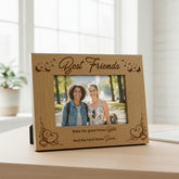 Best Friends Wooden Photo Frame Gift Friends Photo album ukgiftstoreonline