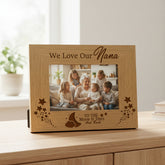 We Love You Nana Wooden Engraved Photo Frame Gift For Any Occasion Nana Photo Frame ukgiftstoreonline