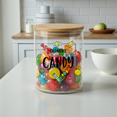 Personalised Colorful Candy Jar with name and Candy Gift For Any Occasion