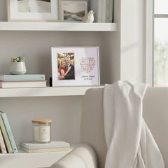 Personalised 40th Anniversary Silver Heart Photo Frame Gift Boxed Anniversary Photo Frame ukgiftstoreonline