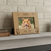 Personalised Engraved Hamster Remembrance Memorial Photo Frame gift