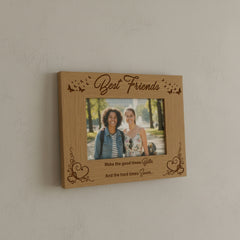 Best Friends Wooden Photo Frame Gift Friends Photo album ukgiftstoreonline