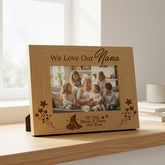 We Love You Nana Wooden Engraved Photo Frame Gift For Any Occasion Nana Photo Frame ukgiftstoreonline