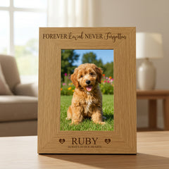 Personalised Pet Remembrance Photo Frame I Loved You For All Your Life