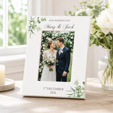 Personalised On Our Wedding Day Elegant Photo Frame Gift For Couple Photo Frame ukgiftstoreonline