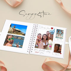 Personalised Hen Party Scrapbook – Elegant Spiral Bound Memory Book For Girls Photo Album ukgiftstoreonline