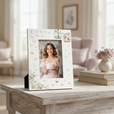 16th Birthday Photo Picture Frame Gift For Her With Butterflies and Flowers Photo Frame ukgiftstoreonline Portrait
