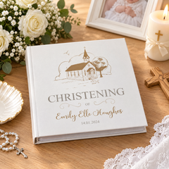 Personalised Christening Day Photo Album Gift Memory Keepsake Gift Photo Album ukgiftstoreonline