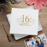 Star Design Any Age Birthday Photo Album Gift 18th 21st 30th 40th 50th 60th 70th