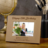 Happy 18th Birthday Wooden Photo Frame Gift