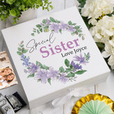 ukgiftstoreonline Personalised Special Sister Keepsake Memory Box Gift