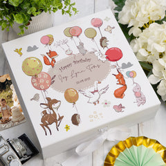 ukgiftstoreonline Personalised Happy Birthday Keepsake Memory Box