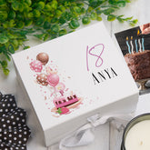 Personalised 18th Birthday Gifts For Her Keepsake Memory Box