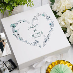 Personalised Keepsake Box Wedding Memory box Any Wording Gift