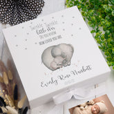ukgiftstoreonline Personalised Twinkle Twinkle Little Star Elephant Keepsake Memory Box