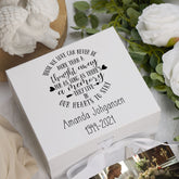 ukgiftstoreonline Personalised Those we love memorial remembrance Keepsake Memory Box Gift