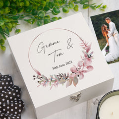 Personalised Keepsake Box Wedding Memory box Gift