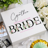 Personalised Mother Of Bride Wedding Keepsake Memory Box Gift