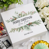 ukgiftstoreonline Personalised Merry Christmas Keepsake Memory Box