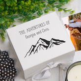 ukgiftstoreonline Personalised Adventures of Travel Keepsake Memory Box Gift