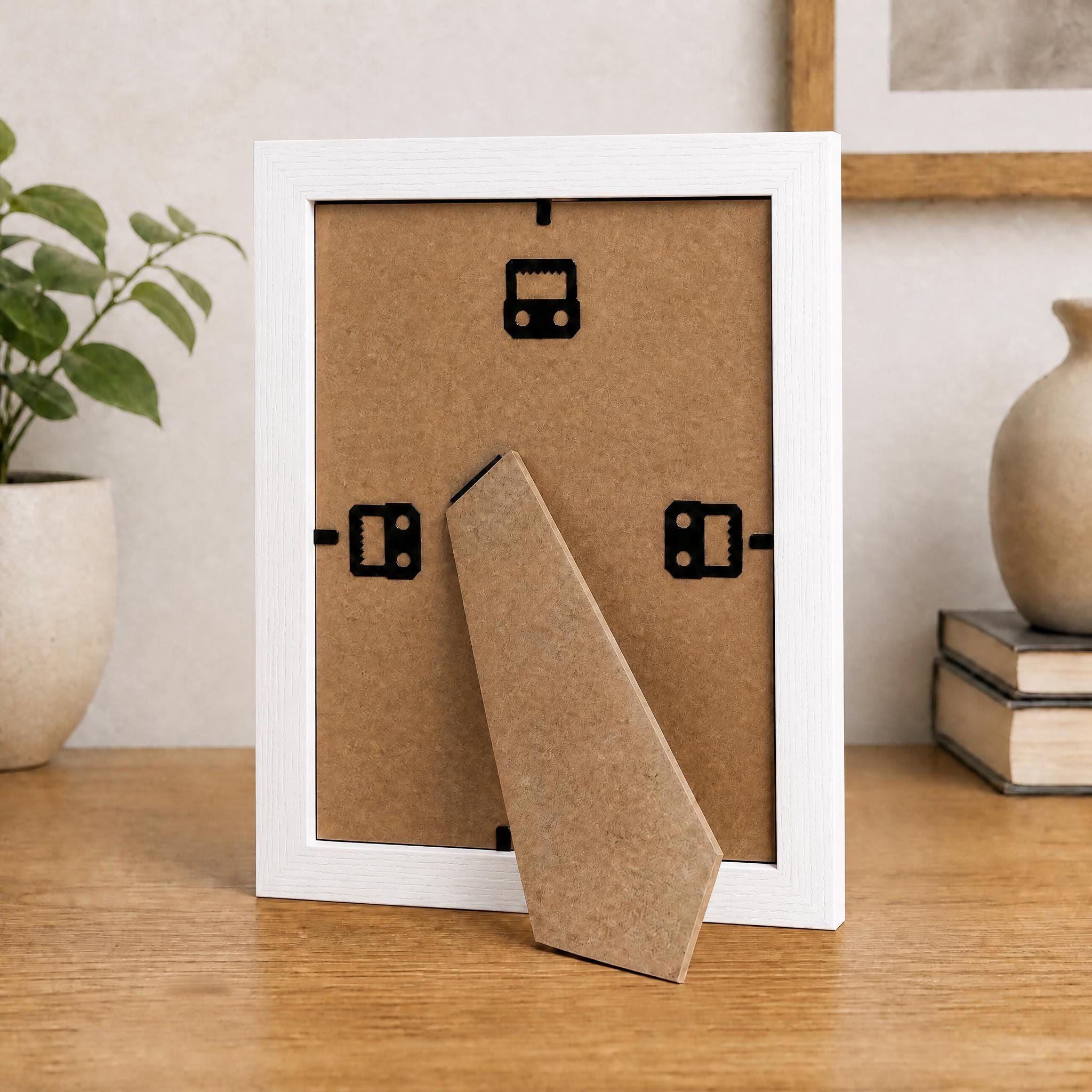 Photo Frame, White Wooden 6X4 Portrait, Granddaughter Heart ukgiftstoreonline