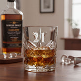Engraved Personalised 21st Birthday Crystal Cut Whiskey Glass Personalised Whiskey Glass ukgiftstoreonline