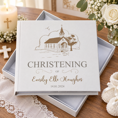 Personalised Christening Day Photo Album Gift Memory Keepsake Gift Photo Album ukgiftstoreonline