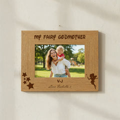 Personalised Fairy Godmother Photo Frame Gift Godmother Photo Frame ukgiftstoreonline