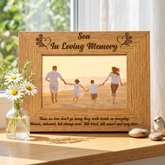 Son Memorial Remembrance Engraved Wooden Photo Frame Son Photo Frame ukgiftstoreonline