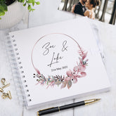 Personalised Wedding Day Gift Guest Book, Scrapbook, Photo album