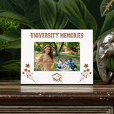 University Memories White Wooden Photo Frame