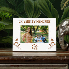 University Memories White Wooden Photo Frame