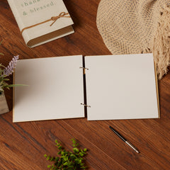 50th Birthday Fabulous Personalised Engraved Wooden Album Scrapbook