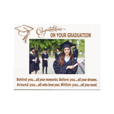 Graduation Memories and Dreams Gift Wooden Photo Frame