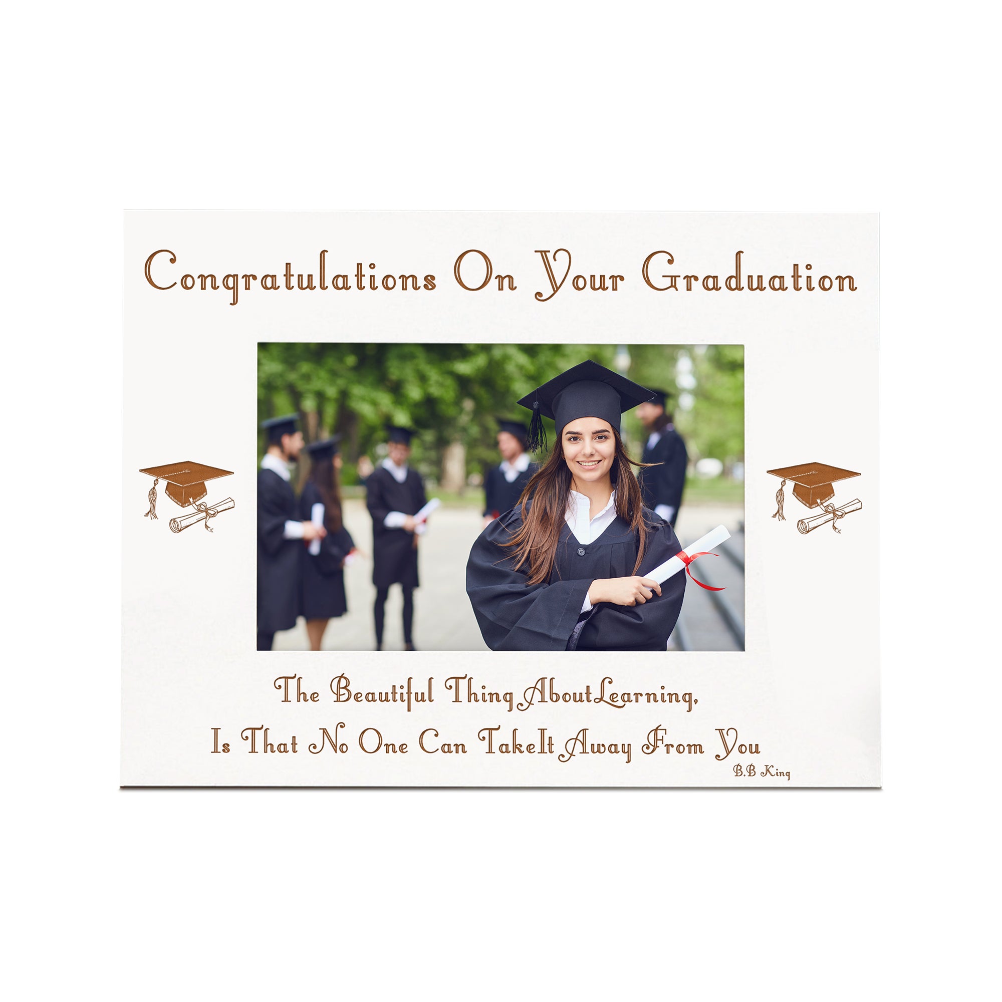 The future of dreams graduation Wooden Photo Frame Gift Photo Frame ukgiftstoreonline