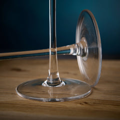 Pair Of Luxury Champagne Flute Glass with Doble Heart and Crystals Wedding Anniversary