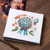 Personalised Best Dad Ever Vintage Photo Album Gift