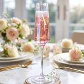 Personalised Champagne Flute – Tall Prosecco Glass | Custom Engraved Rainbow Glassware Gift Champagne Glasses ukgiftstoreonline