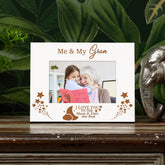 Me and My Gran Love You To The Moon White Photo Frame Gift