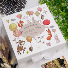 ukgiftstoreonline Personalised Happy Birthday Keepsake Memory Box