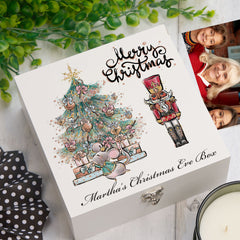 ukgiftstoreonline Personalised Boys Christmas Eve Box For Kids Keepsake Memory Box ukgiftstoreonline Wood Box Medium