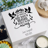 ukgiftstoreonline Personalised We Know You Would Be Here Remembrance Keepsake Memory Box
