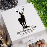 ukgiftstoreonline Personalised Best Grandad Ever Keepsake Memory Box