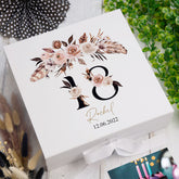 ukgiftstoreonline Personalised Boho Style Any Age Birthday Keepsake Memory Box Gift