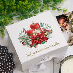 Personalised Christmas Eve Box With a Traditional Design